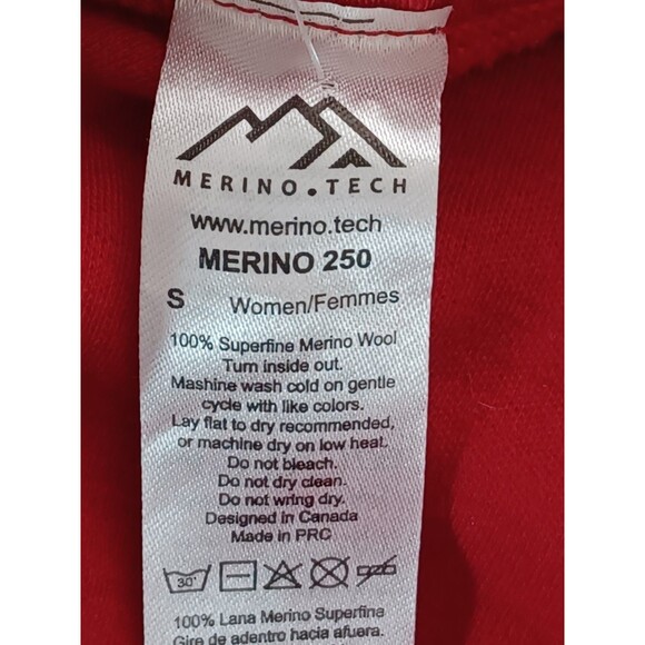 Merino Tech Pants Merino Wool 250g Women's Small Base Layer Midweight Hiking - Picture 7 of 9
